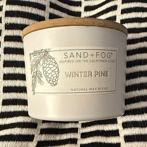 Sand + Fog Winter Pine 12 Ounce 2 Wick Candle NWT